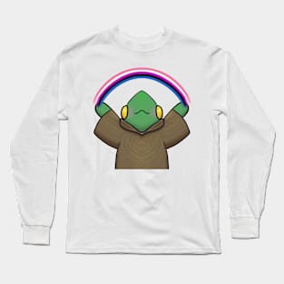 GenderFluid Gay Pride-Berry Long Sleeve T-Shirt